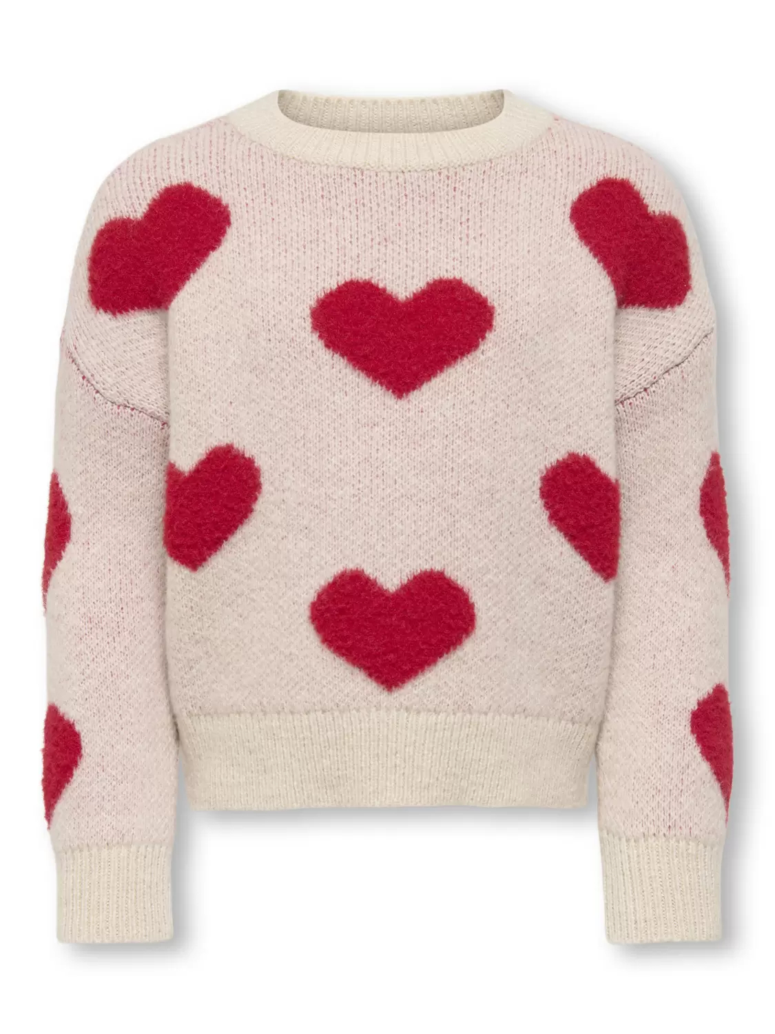 KMGNAJA L/S FLOWER PULLOVER KNT