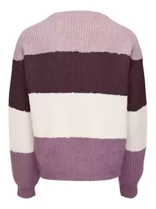 KOGSANDY L/S STRIPE PULLOVER KNT NOOS