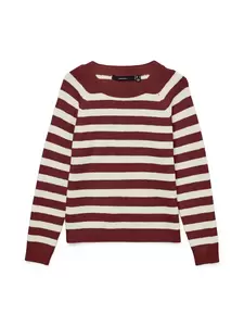VMDOFFY LS O-NECK BLOUSE GA NOOS