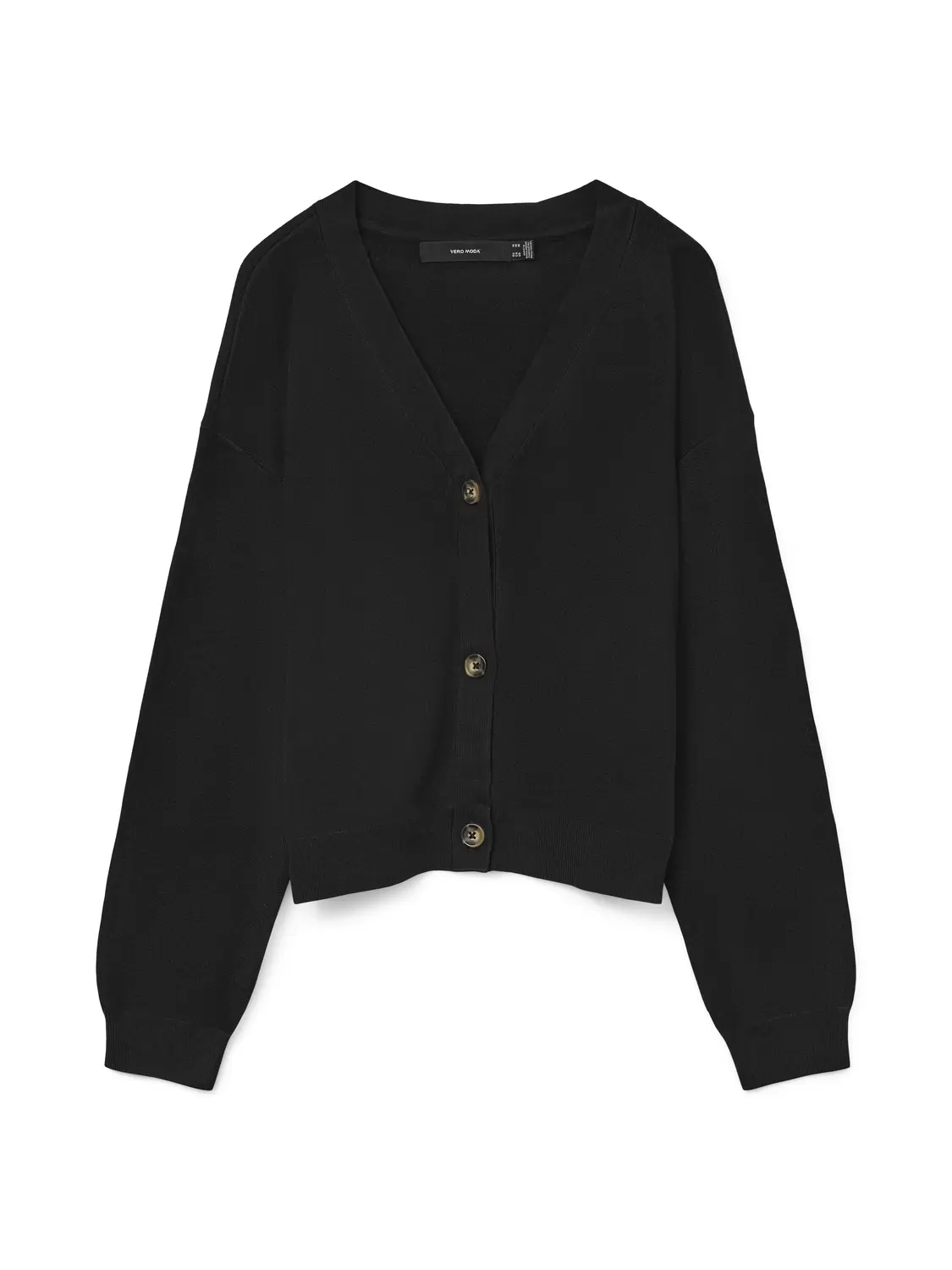 VMSABA FULL NEEDLE LS V-NECK CARDI NOOS
