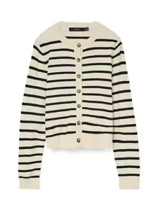 VMSABA PLAIN LS O-NECK CARDIGAN NOO - 222913001/Bi