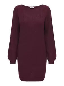 JDYWHITNEY MEGAN L/S BOAT DRESS KNT