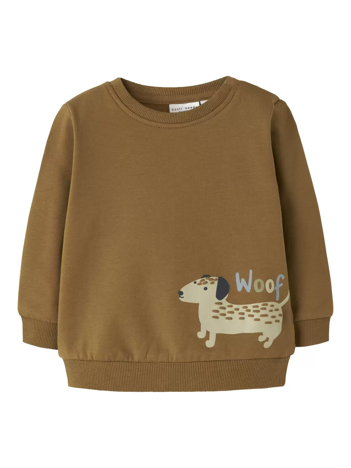 NBMVONNE LS SWEAT BOX BRU