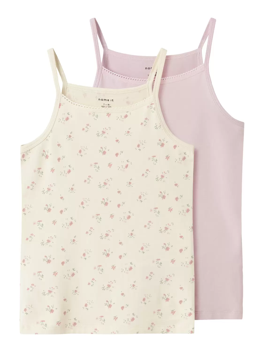 NKFSTRAP TOP 2P FLOWER NOOS