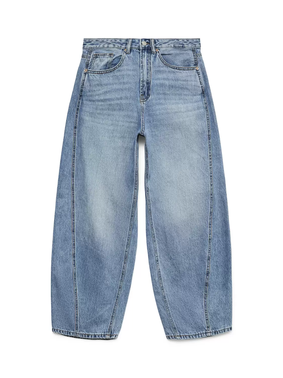 VMZELDA HR BARREL DENIM JEANS MIX female