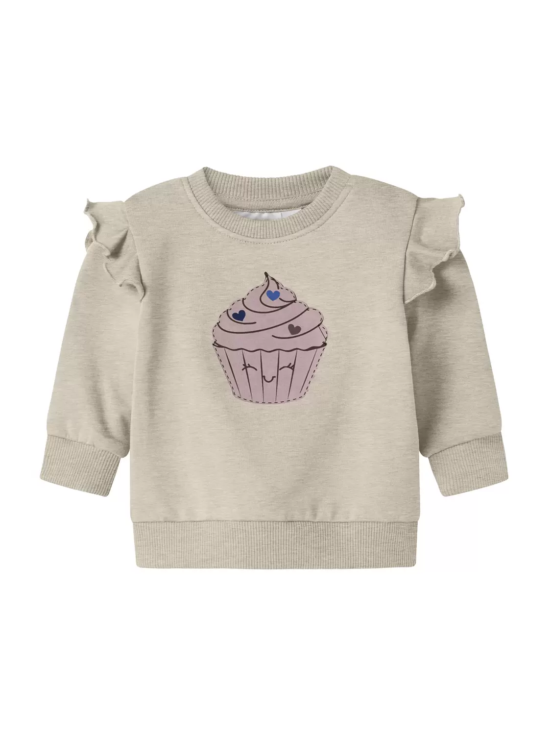 NBFNILDA LS SWEAT BRU