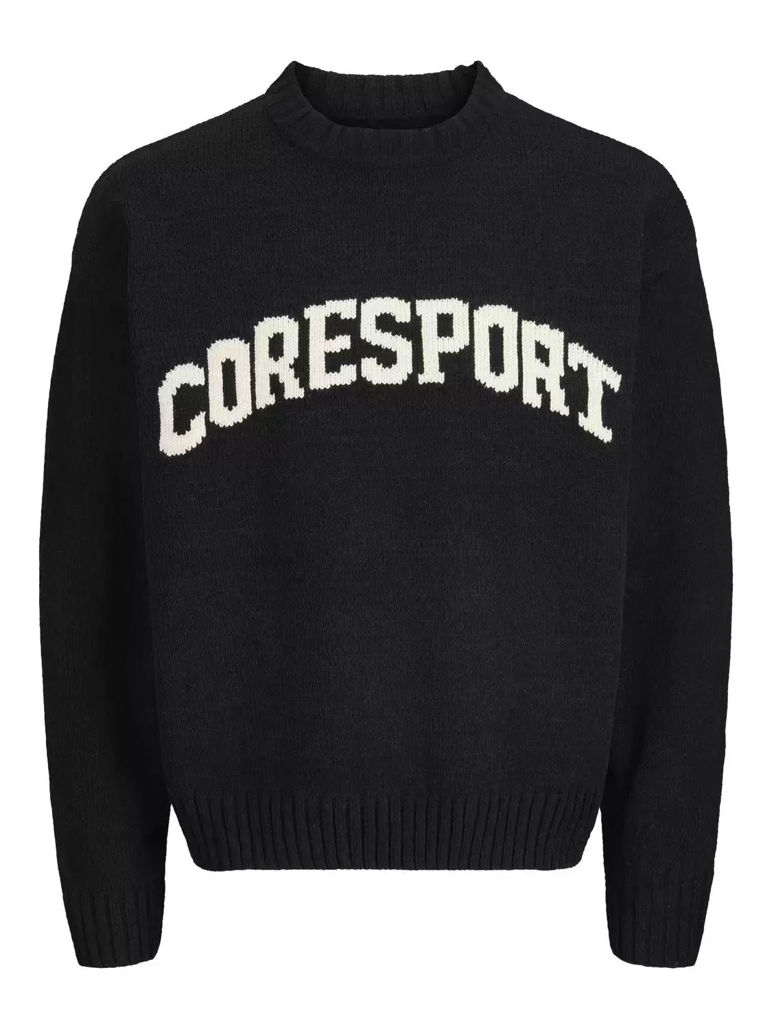 JCOCREST KNIT JACQUARD CREW NECK