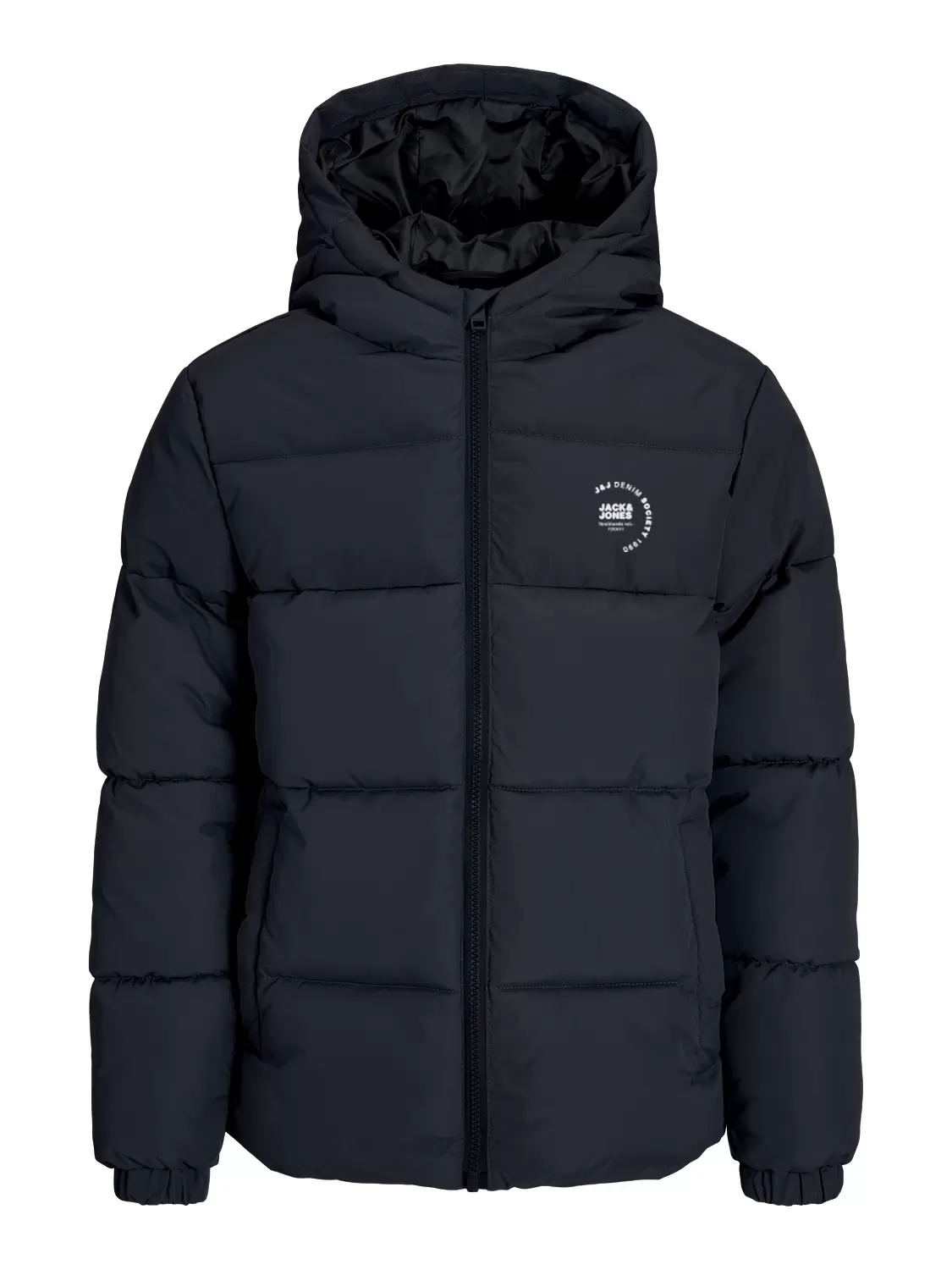 JJMAZE LOGO PUFFER HOOD JNR