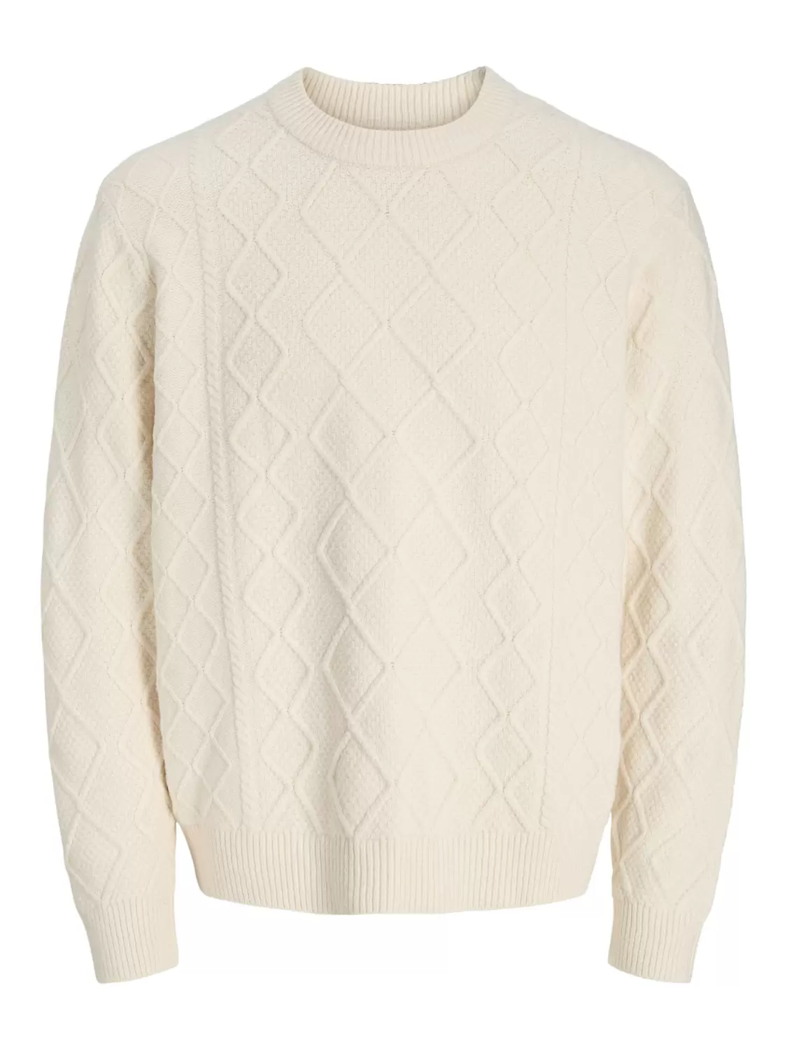 JORCAMBRIDGE KNIT CABLE CREW NECK