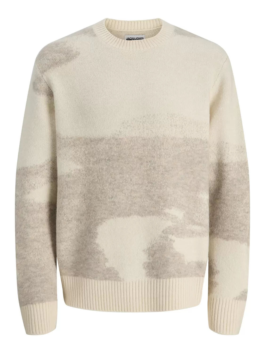 XL JCOFLARE KNIT AOP CREW NECK male