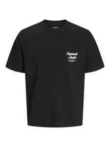 JORNORREBRO TYPO TEE SS CREW NECK N - 178012/Black