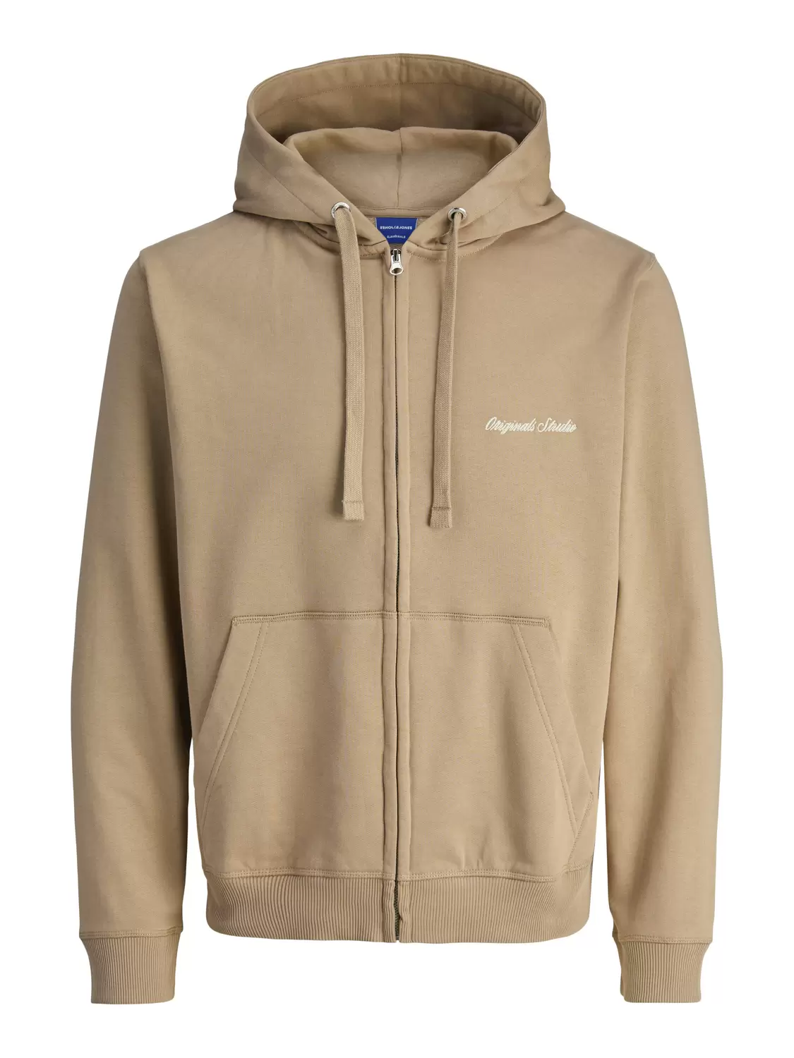 JORNORREBRO EMB SWEAT ZIP HOOD NOOS