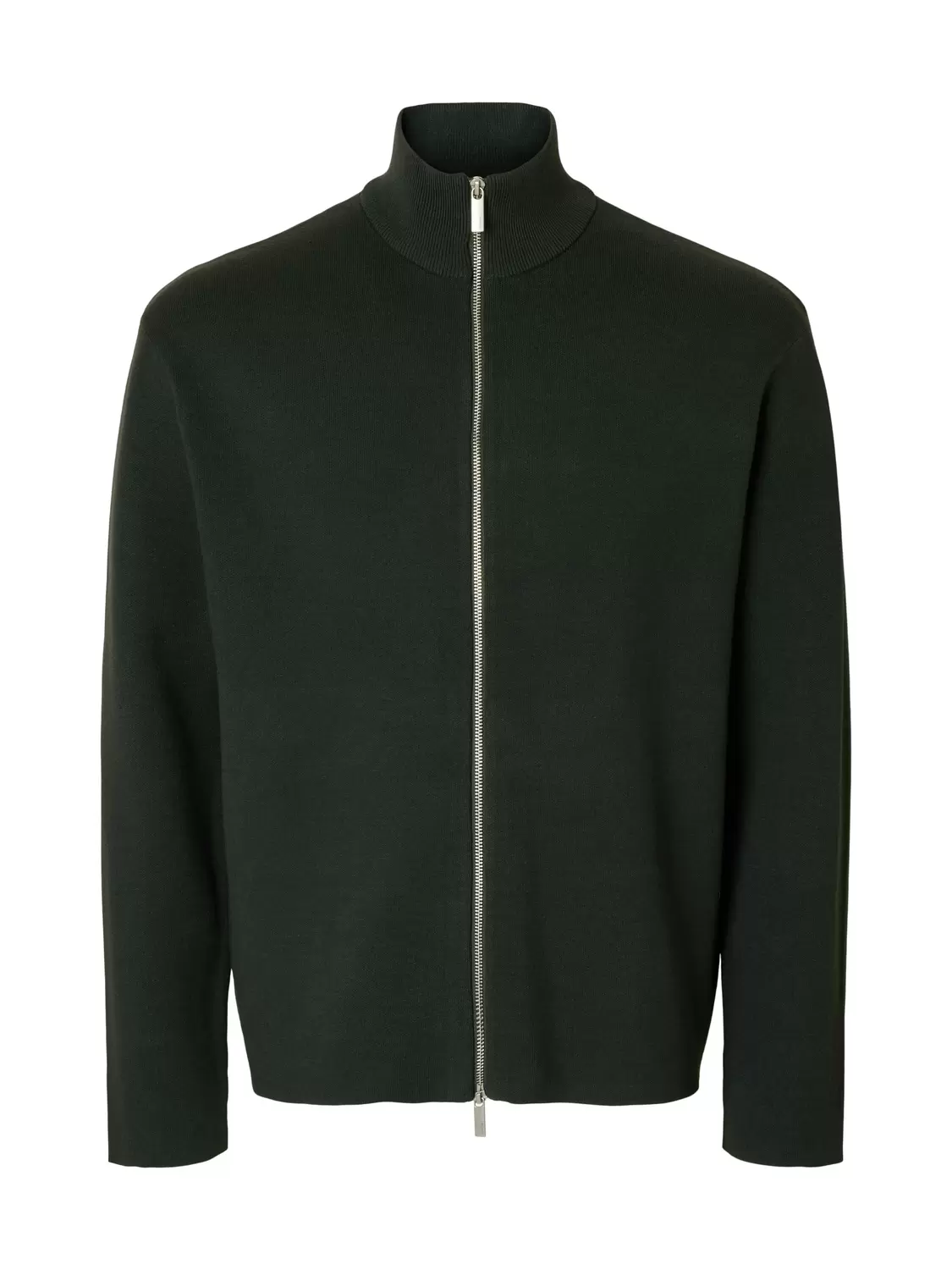 SLHTELLER FN RELAXED ZIP CARDIGAN NOOS