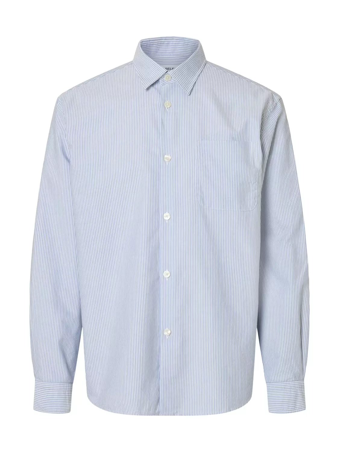 SLHRLXJIM OX STRIPE LS SHIRT