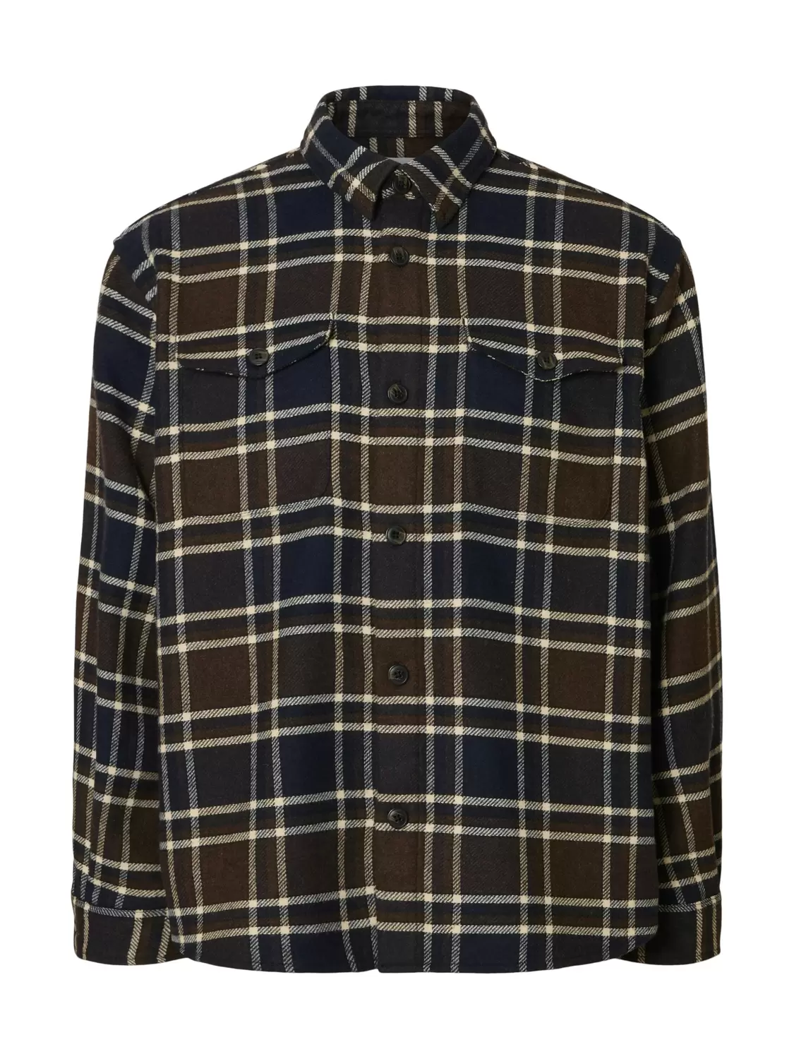 SLHRLXPABLO WOOL BLEND OVERSHIRT
