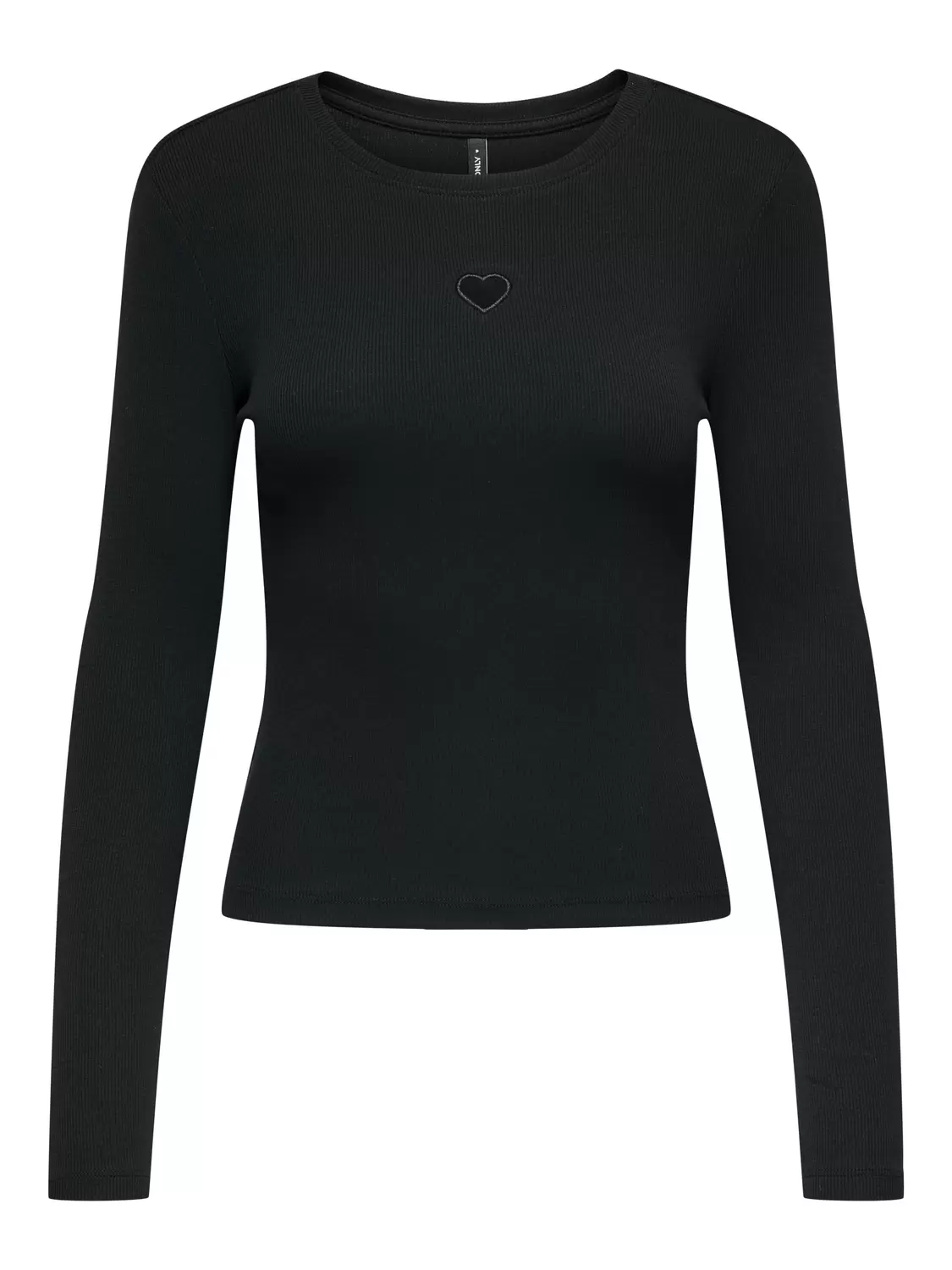 ONLCHECKIE LIFE L/S CUT OUT TOP JRS