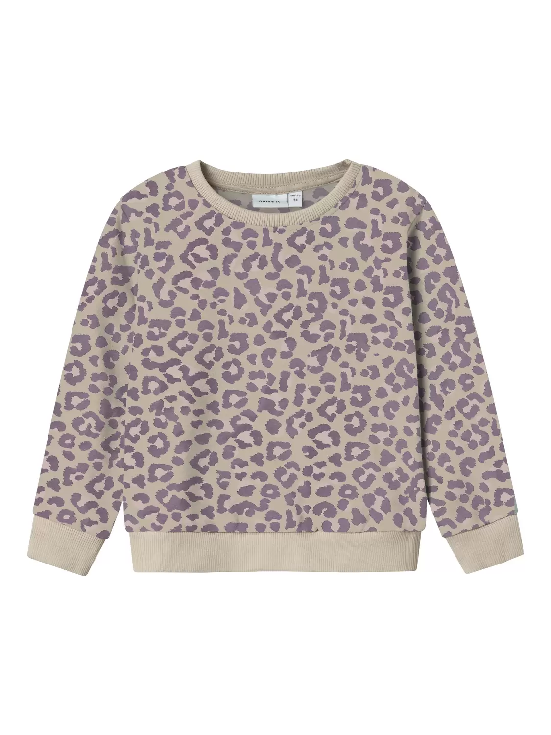 NMFDAVINA LS SWEAT FLEECE BRU NOOS