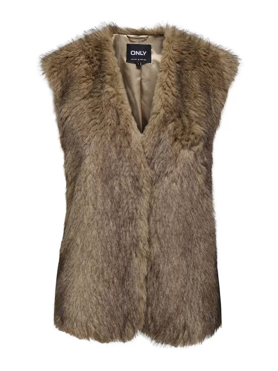 ONLDAWN LIFE FAUX FUR WAISTCOAT OTW