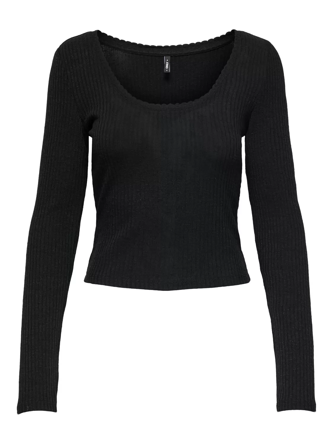 ONLNELLE LIFE L/S U-NECK TOP BOX JRS