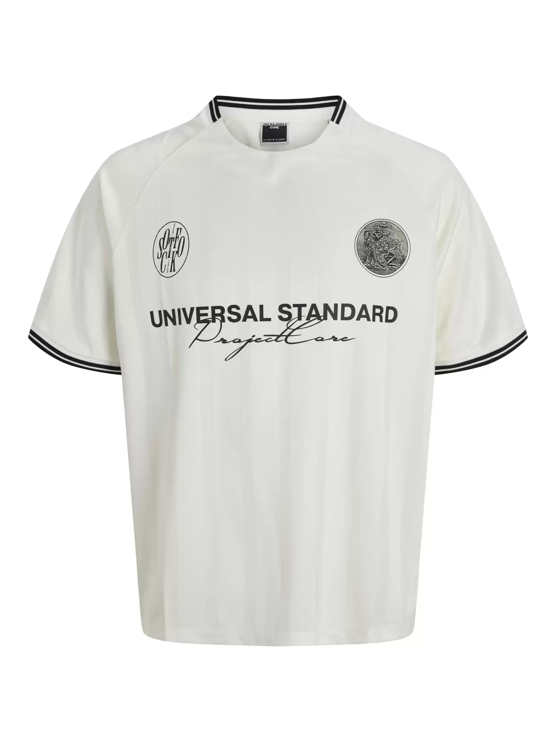 JCOCOVER RETRO FOOTBALL TEE SS JNR