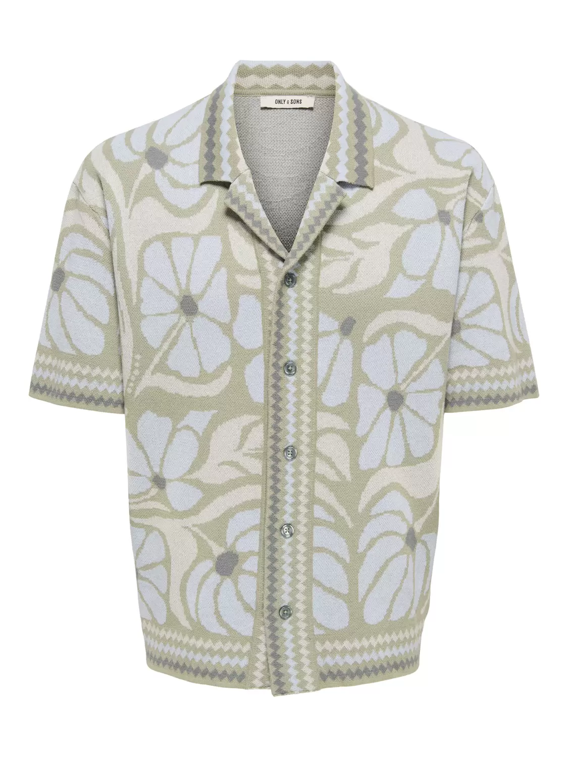 ONSDUKE RLX JAQ SS SHIRT KNIT male