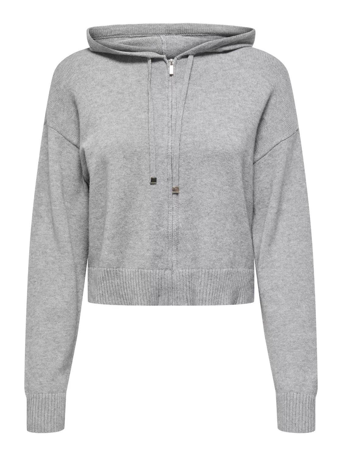 ONLKATIA LIFE LS HOOD ZIP CARDI KNT