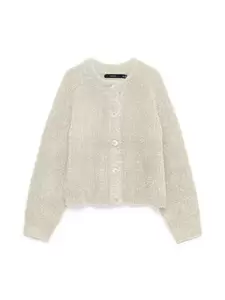 VMCARMEN LS O-NECK CARDIGAN - 222913/Birch