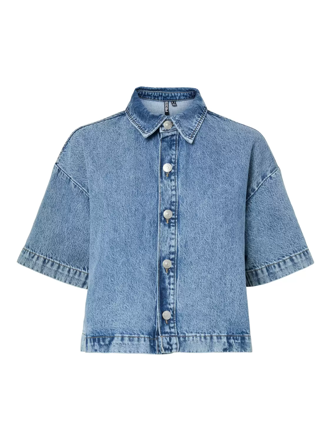 PCSKY SS A-SHAPE DENIM TOP NOOS BC female