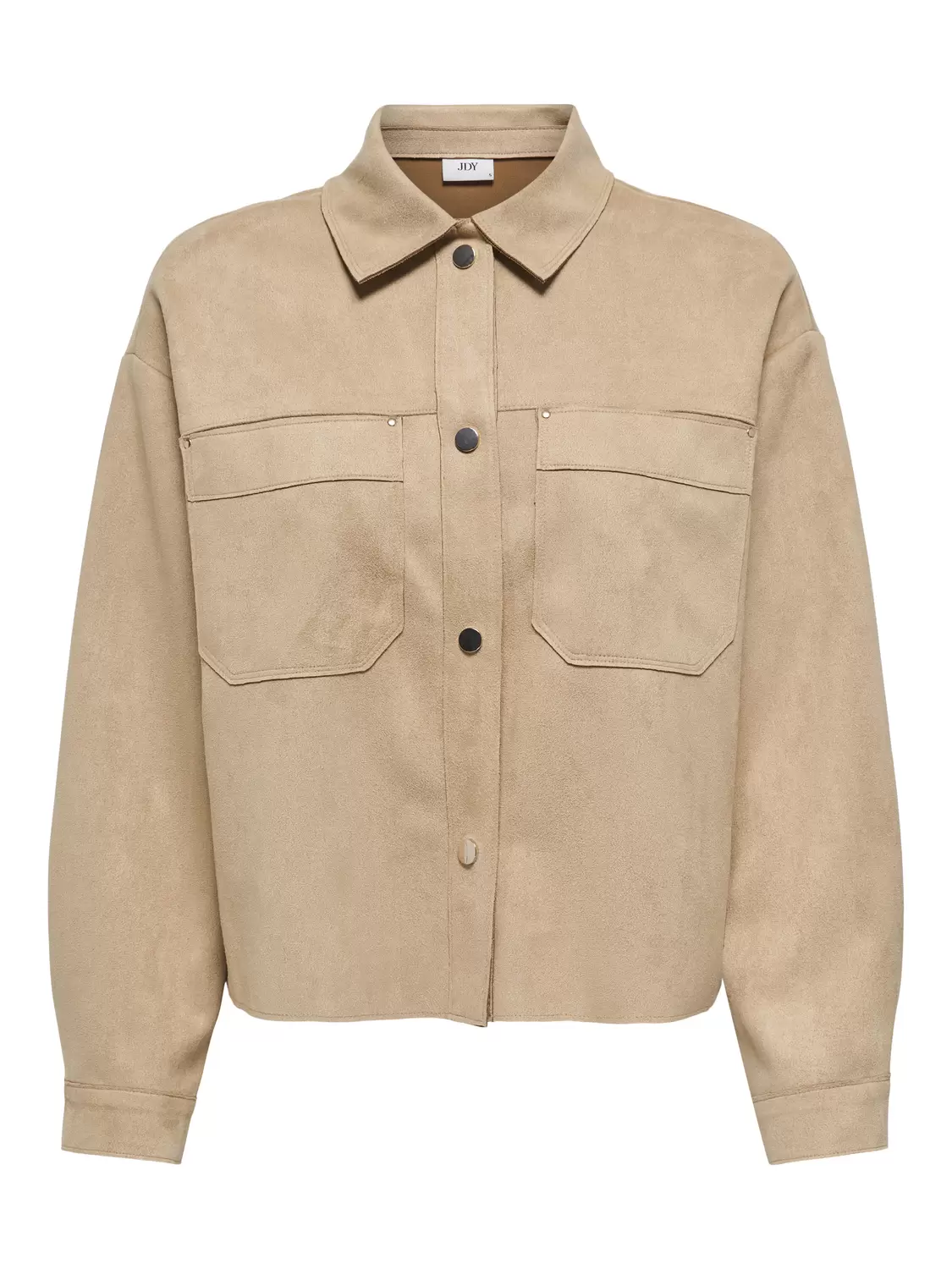 JDYJULLE L/S FAKE SUEDE SHIRT JRS NOOS