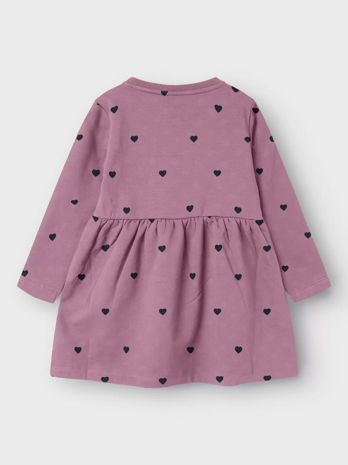 NMFDAVINA LS SWEAT BRU DRESS NOOS