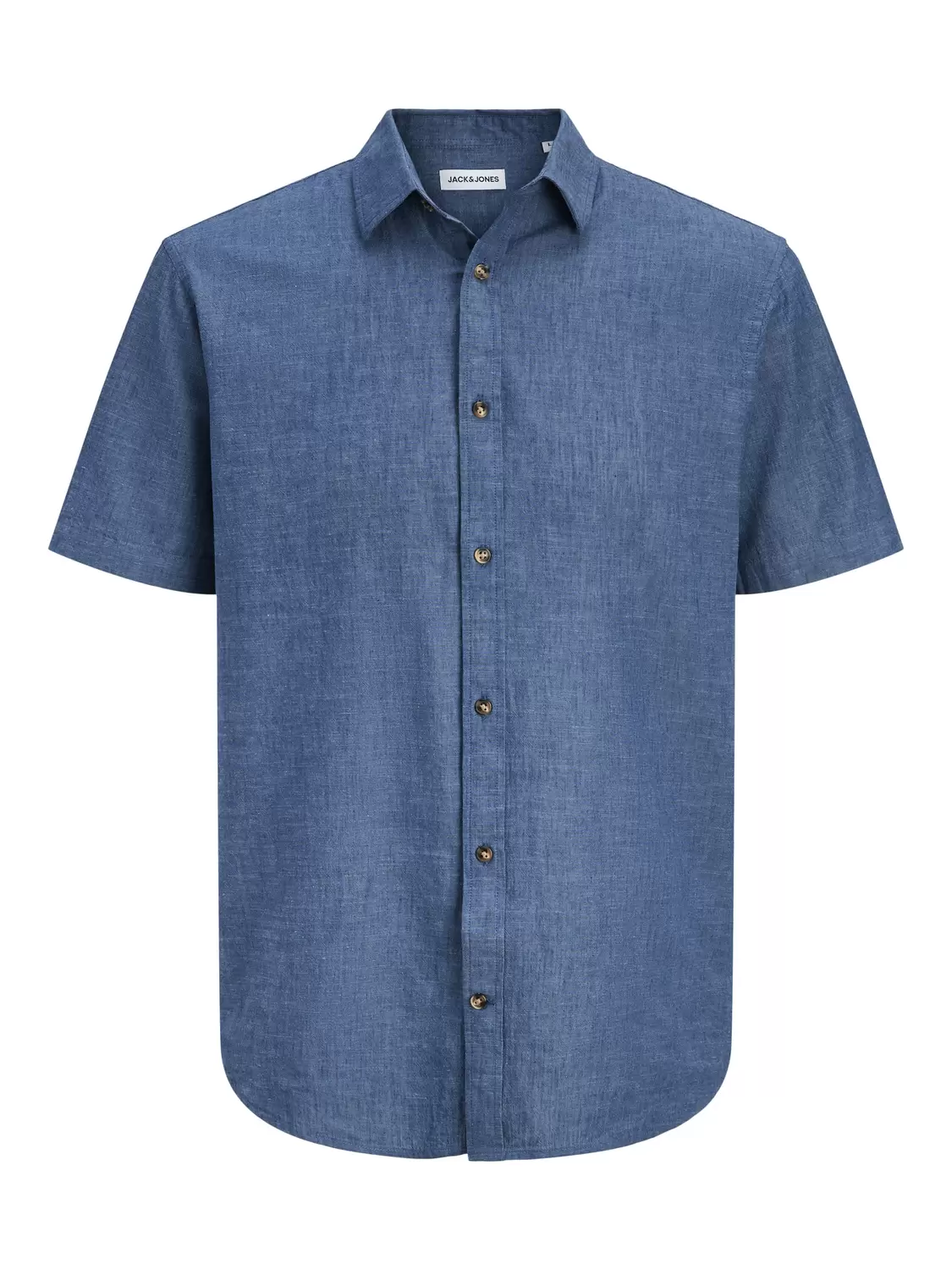 JJESUMMER LINEN BLEND SHIRT S/S SN