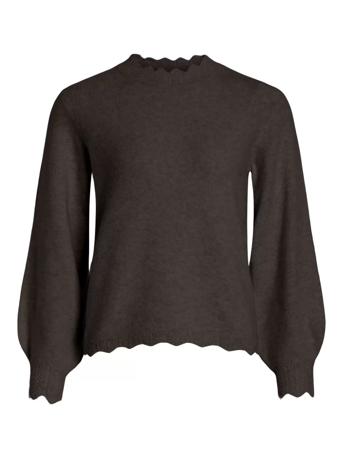 VINIKOLINA O-NECK L/S KNIT TOP - NOOS