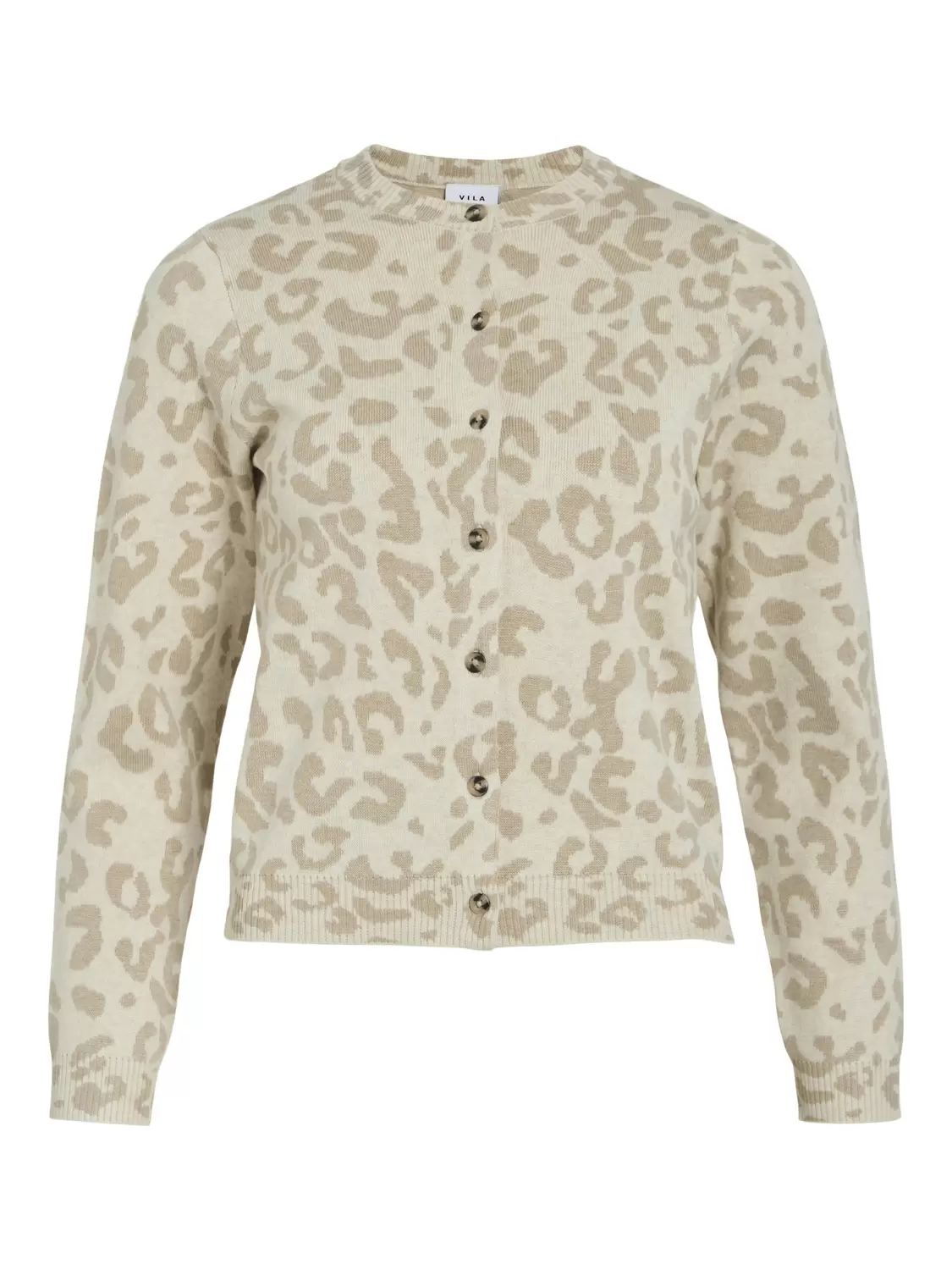 VIMAYAS O-NECK L/S KNIT CARDIGAN - NOOS