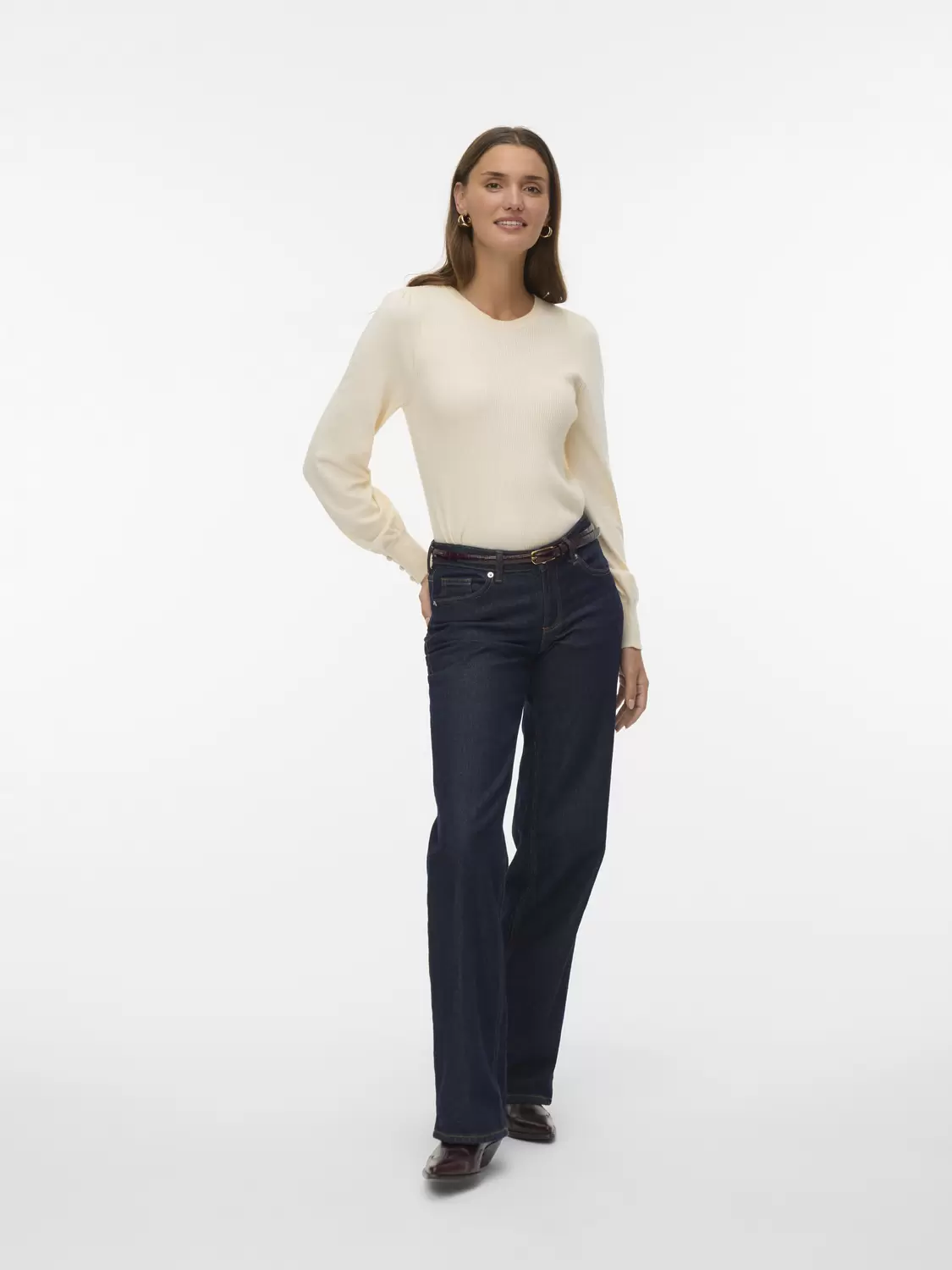 VMNEW HOLLY LS O-NECK PULLOVER BOO female