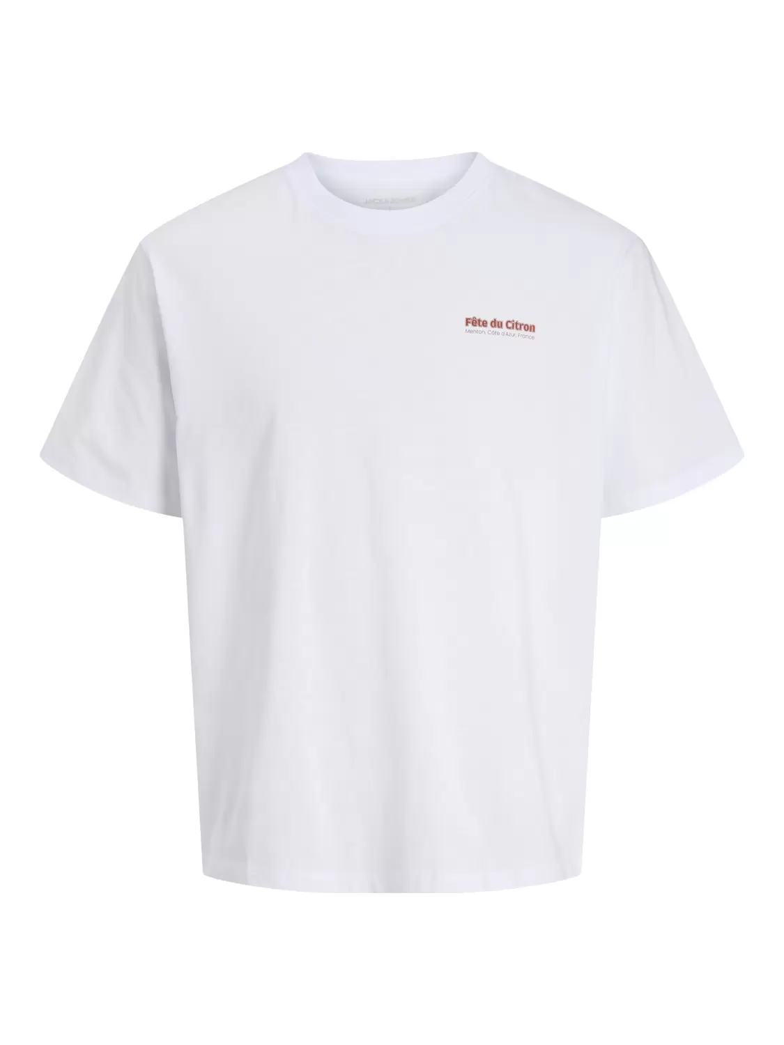 XL JJLEMON TEE SS CREW NECK male