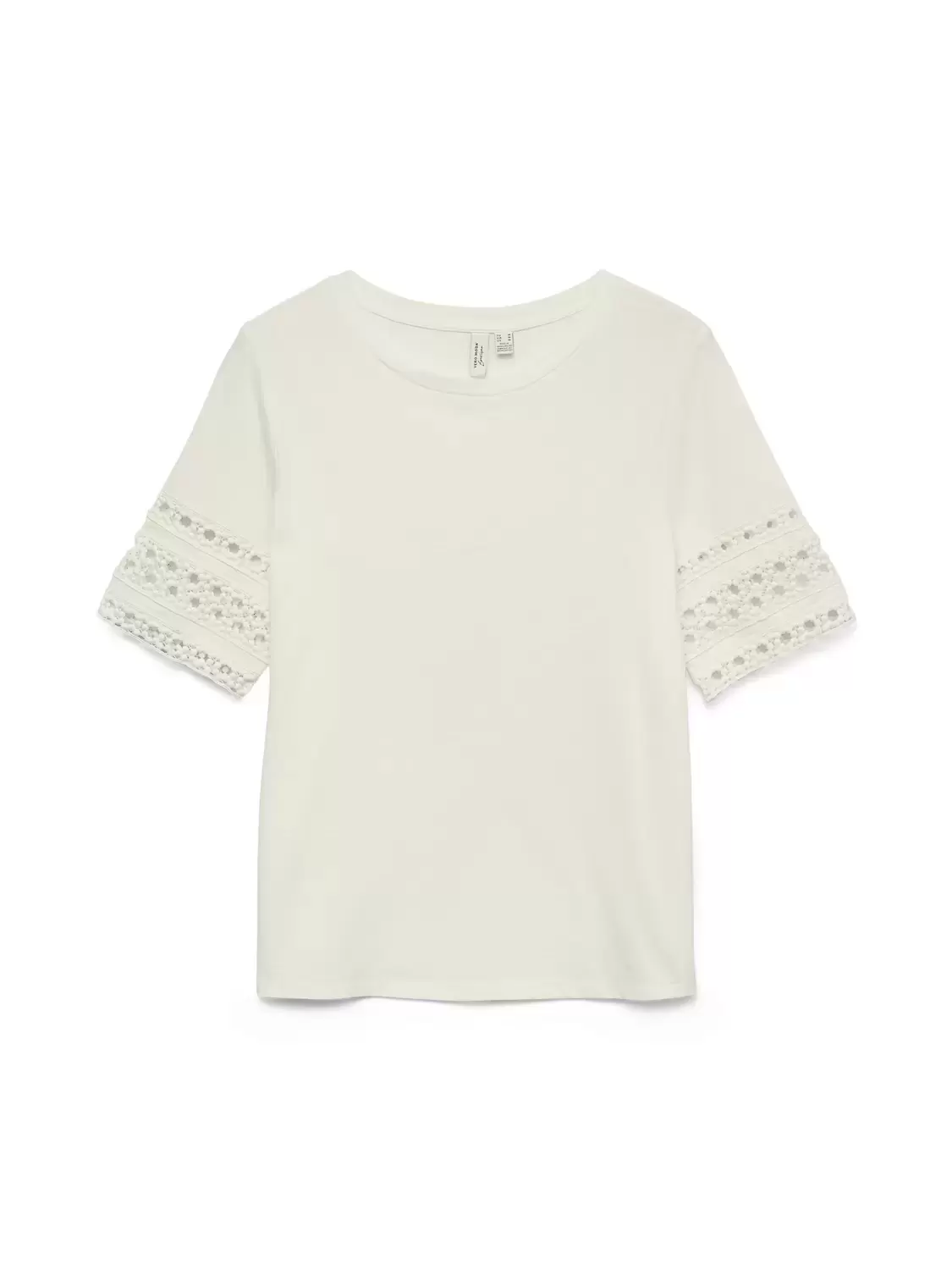 VMIVACY 2/4 O-NECK TOP JRS BTQ female