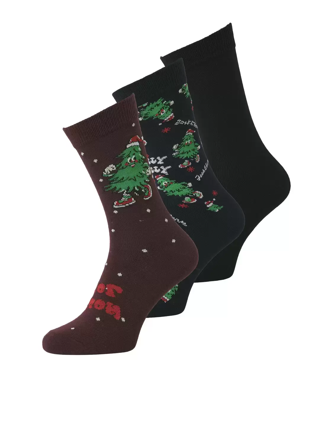 JACJOLLY XMAS TREE SOCKS GIFTBOX JNR