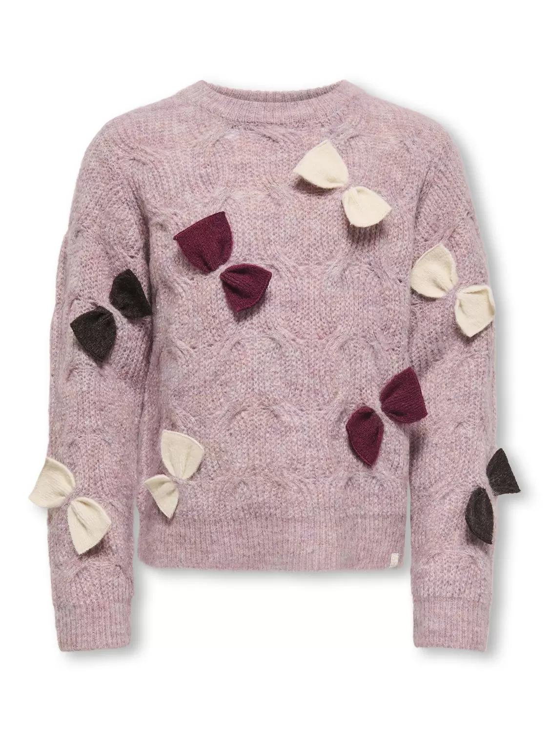 KMGROSALIN L/S O-NECK PULLOVER KNT