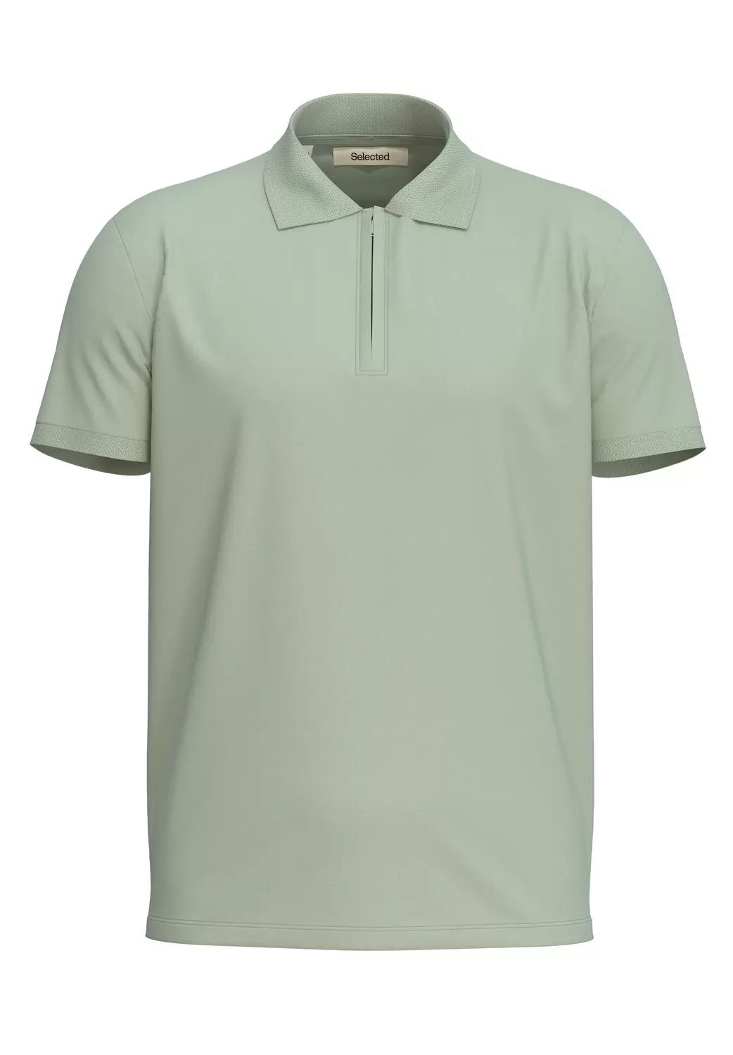 SLMFAVE ZIP SS POLO NOOS