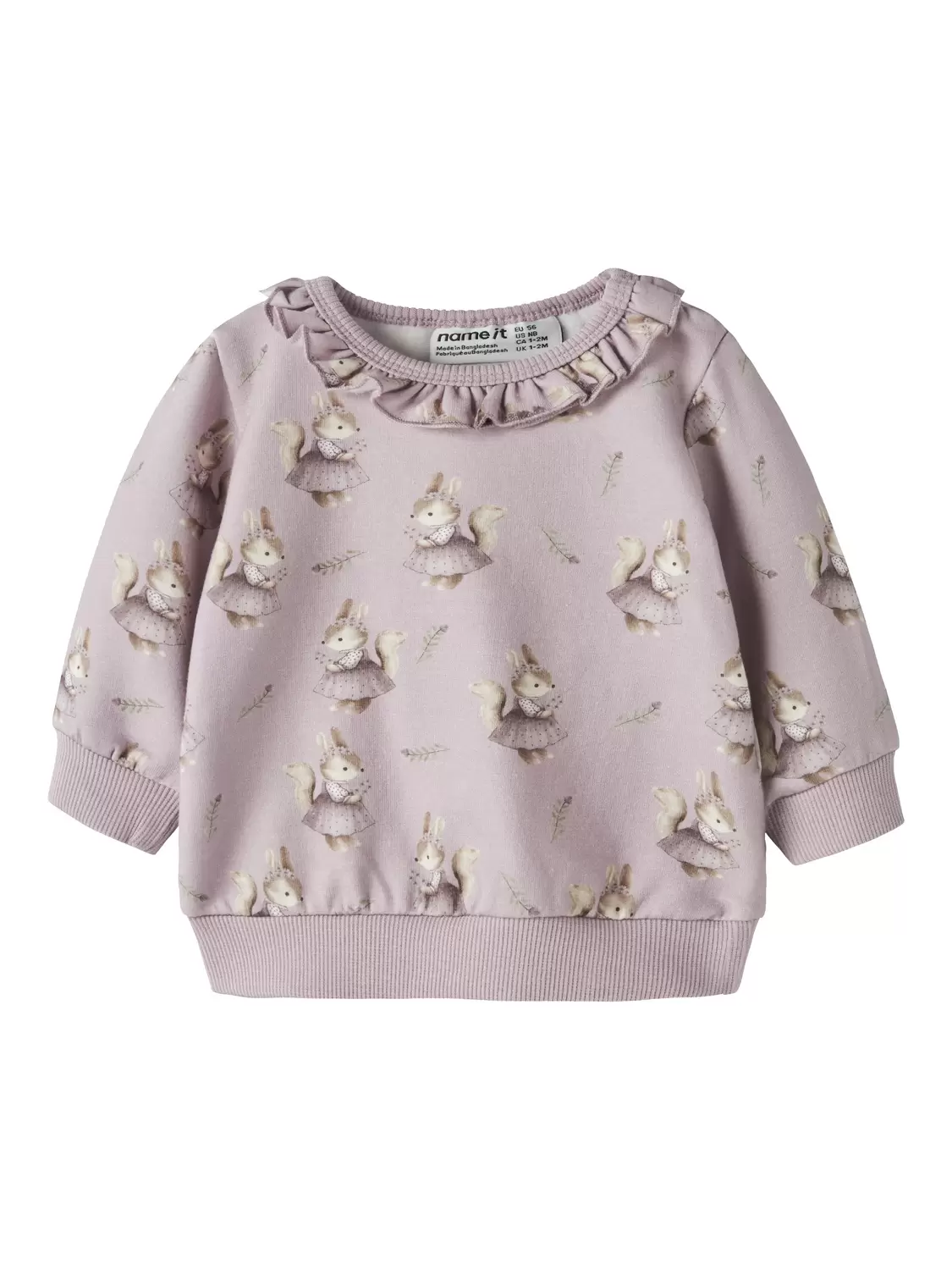 NBFSHELLY LS SWEAT BRU