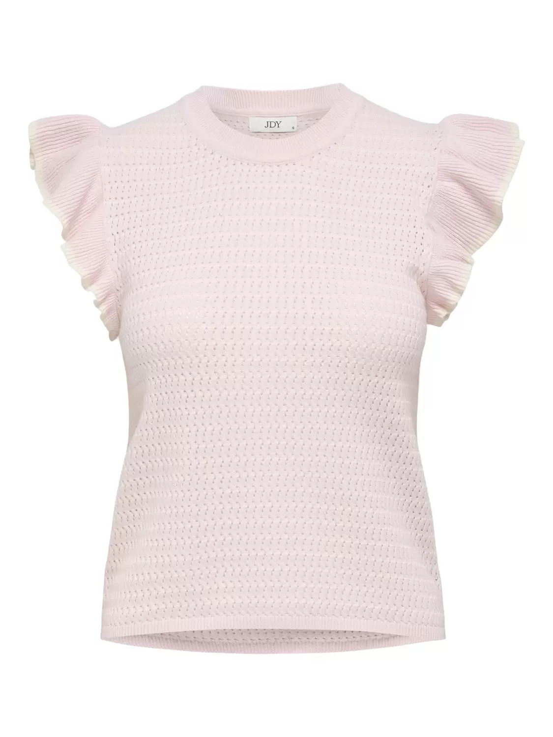 JDYCARICE S/L FRILL PULLOVER KNT NO female
