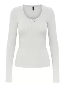 ONLLINE L/S O-NECK TOP BOX JRS - 177922005/Cloud D