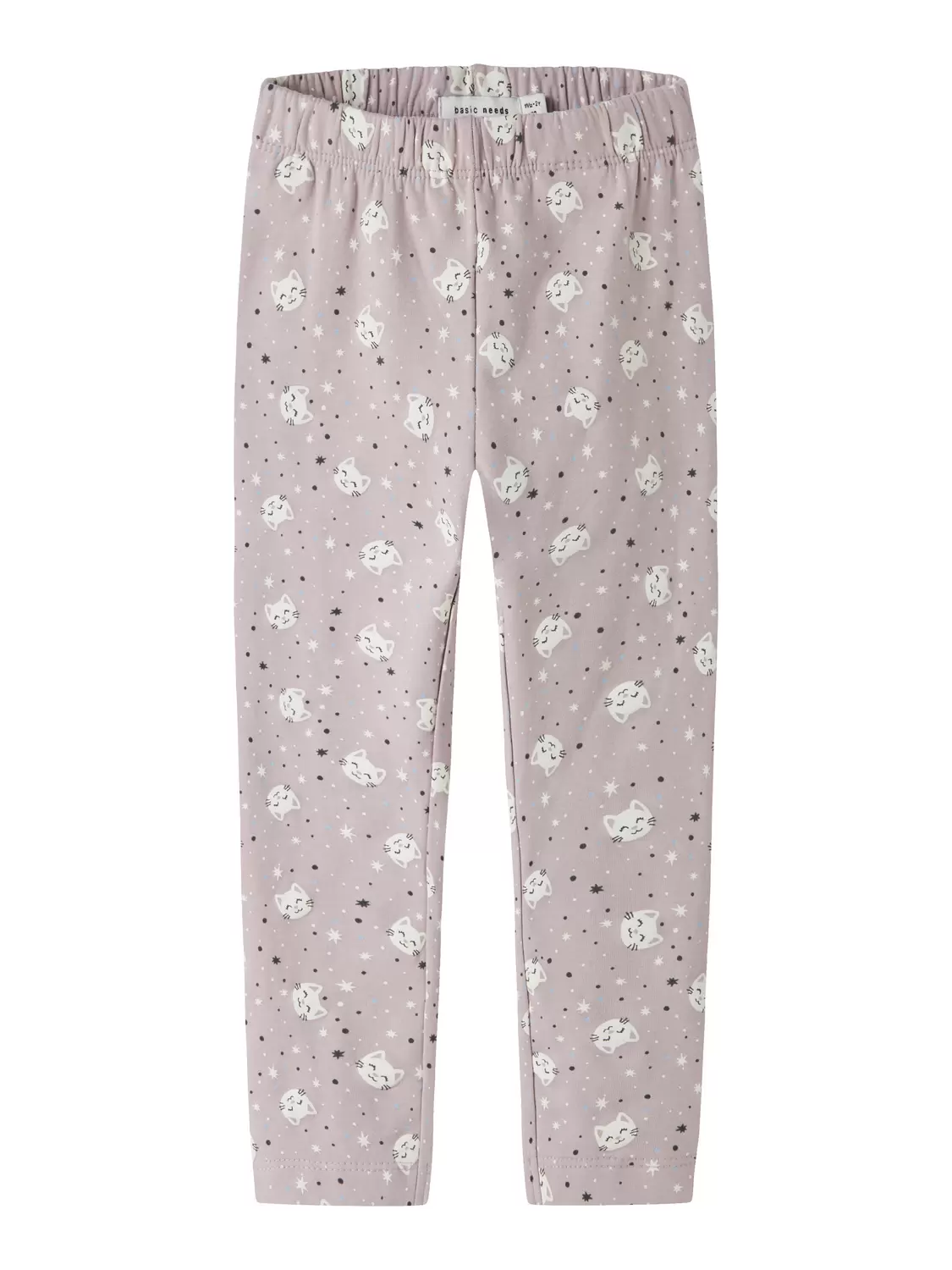 NMFDAVINA AOP SWE LEGGING BRU