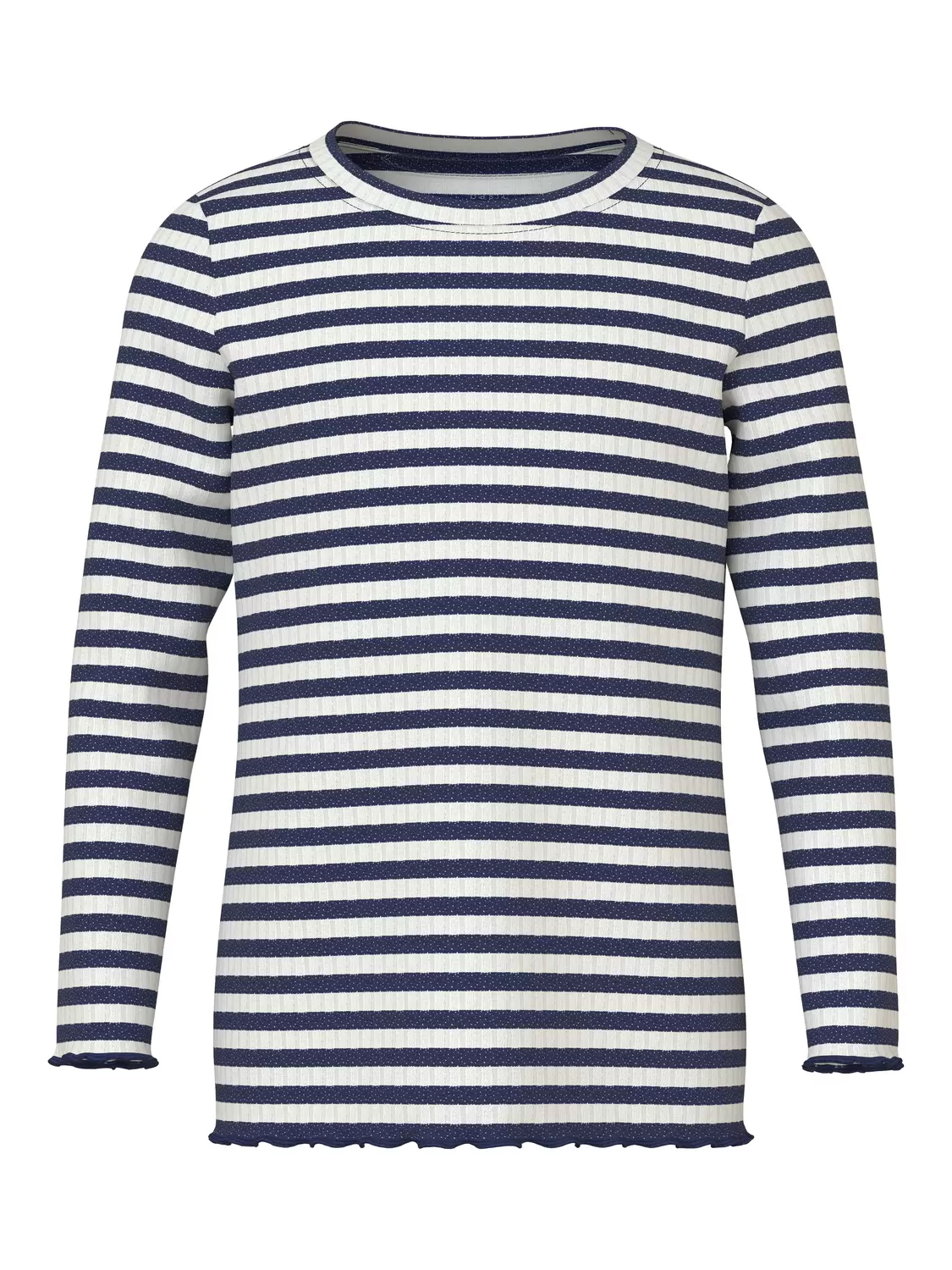 NMFVEMMA GLITTER LS SLIM TOP