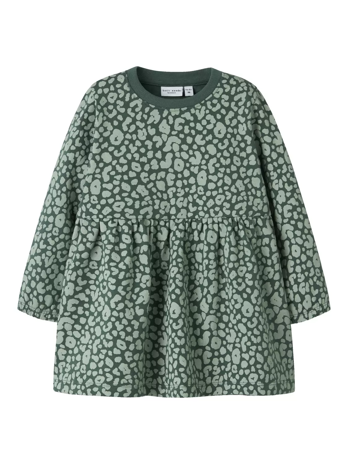 NMFVILUBA LS SWE DRESS BRU