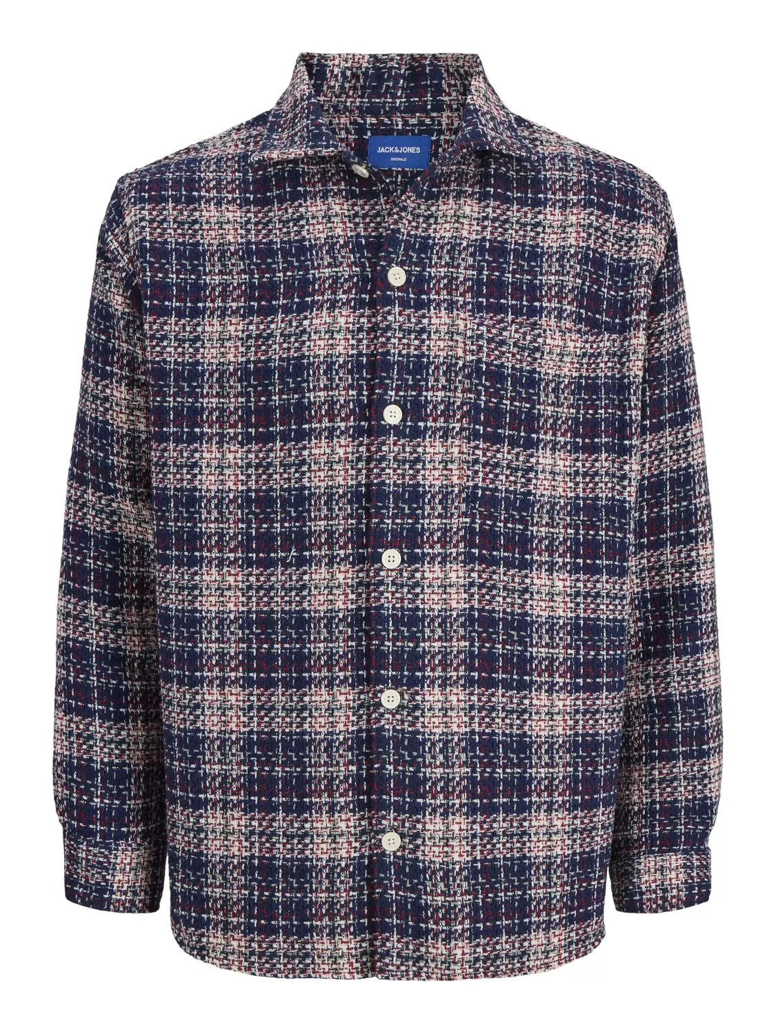 JORGREENE THREAD CHECK OVERSHIRT LS