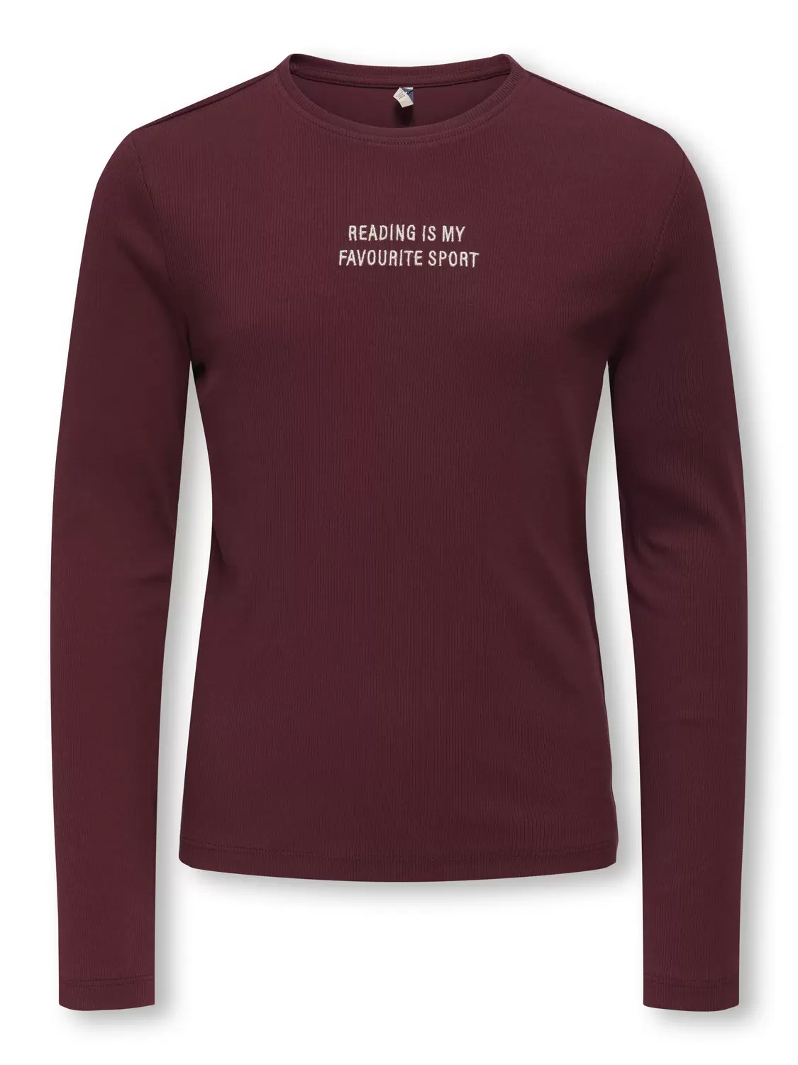 KOGEMMENA LIFE EMB L/S O-NECK JRS