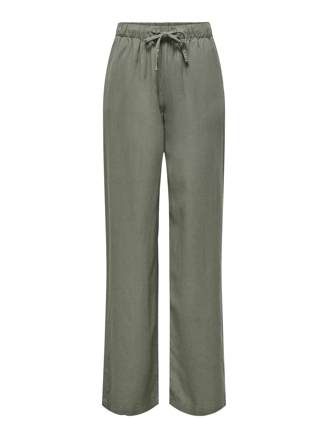 ONLGOA MW LINEN BL PULL-UP PANT CC PNT