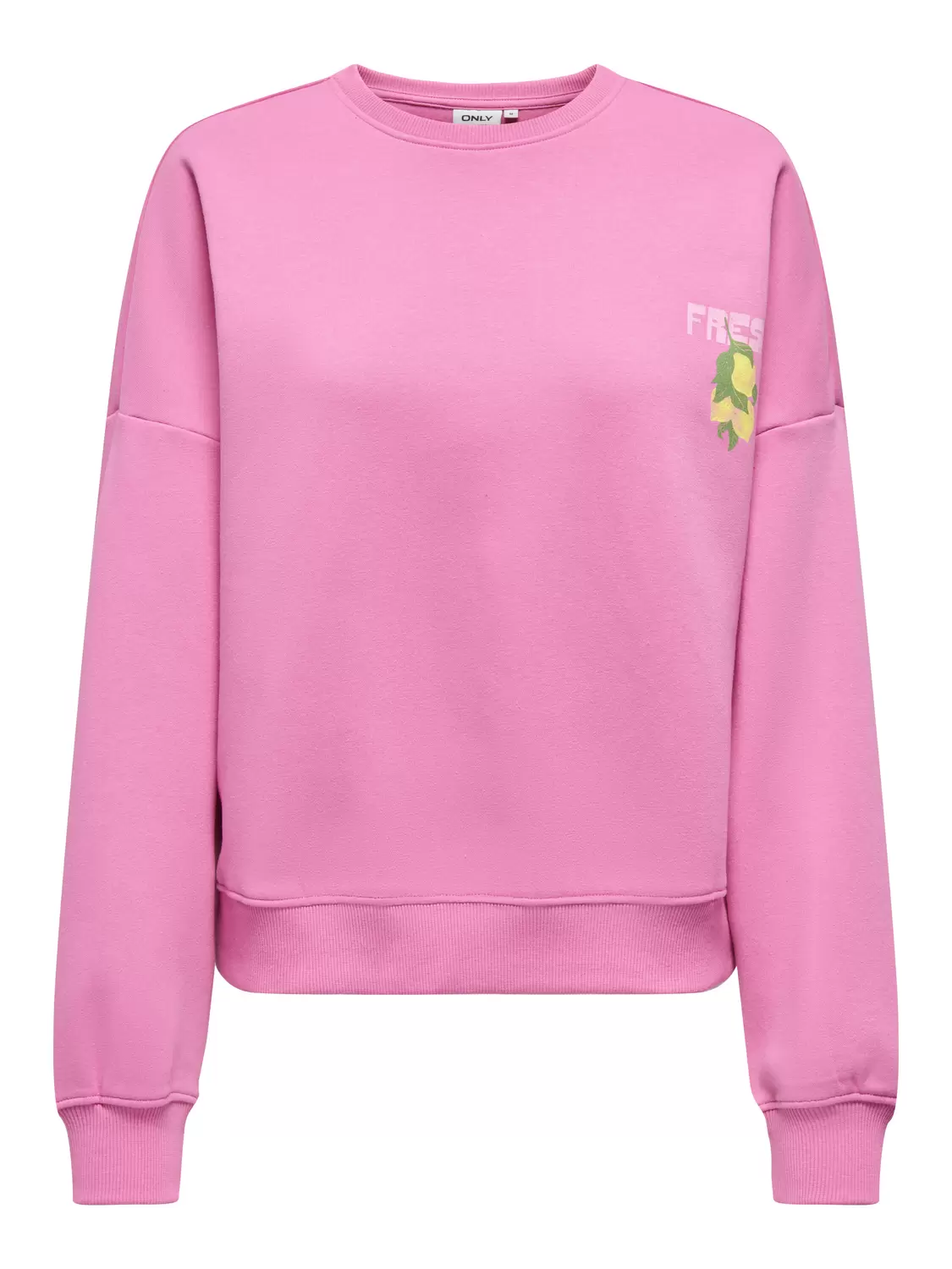 ONLLINY L/S O-NECK PRINT CS SWT