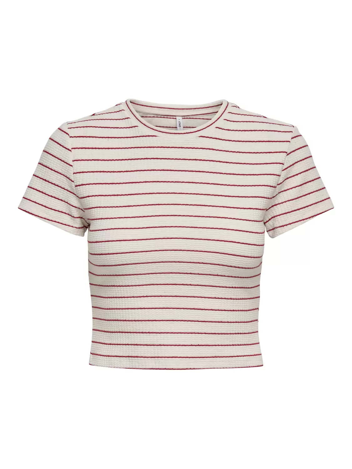 ONLANITS S/S O-NECK CROPPED TOP JRS female